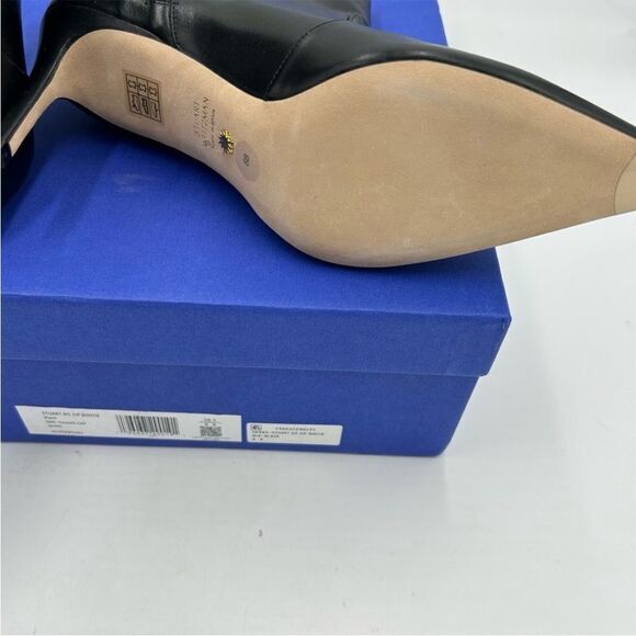 Women's Stewart Weitzman leather ankle boots size 8, made in Spain - Picture 9 of 10